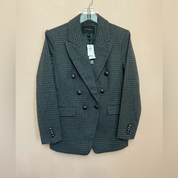Banana Republic Factory Plaid Icon Blazer - Picture 4 of 9
